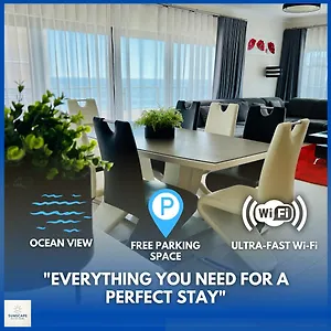 Sunscape Rocha Prime - Oceanview - Wifi - Parking Portimao